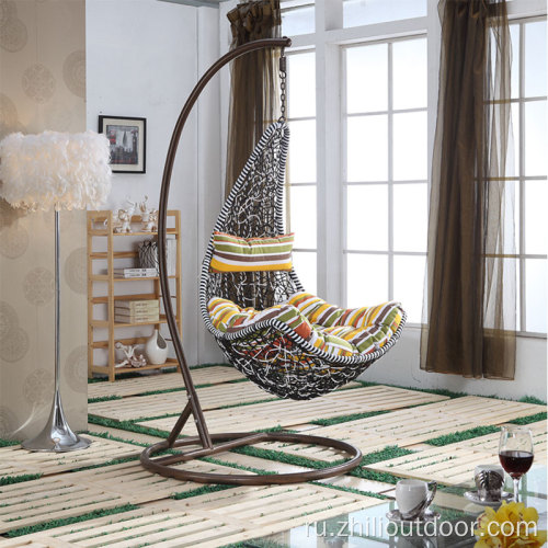 Раттан сад подвесной балкон плетенный качающийся стул